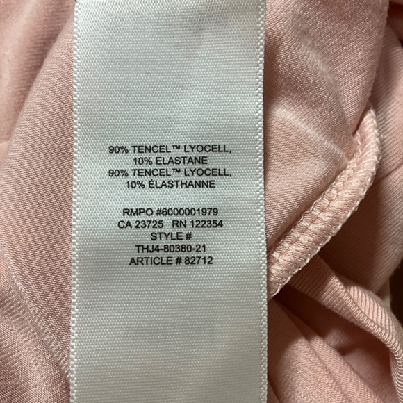 EUC Aritzia Baby Pink Spaghetti Strap Wide Leg Jumpsuit with Pockets!! - Picture 8 of 9